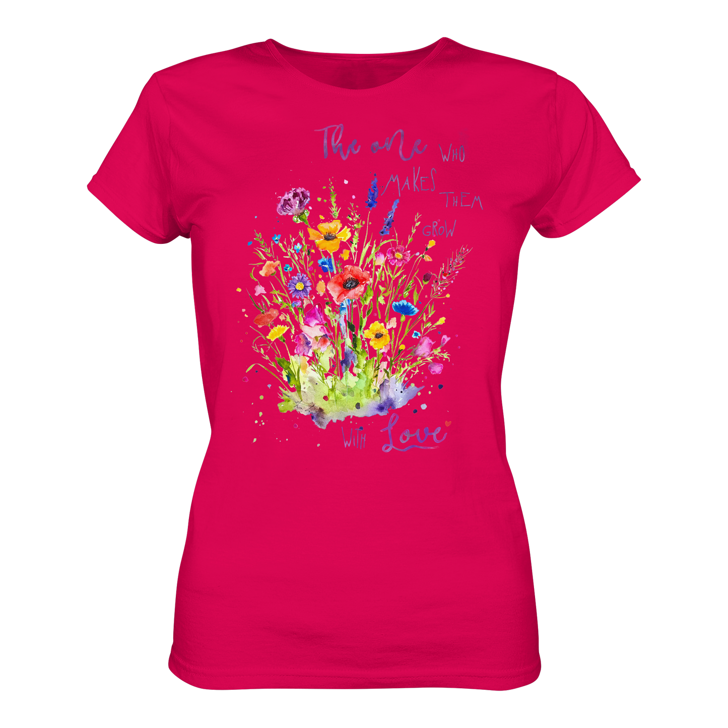 Muttertagsgeschenk - Blumen mit  Spruch - Ladies Premium Shirt