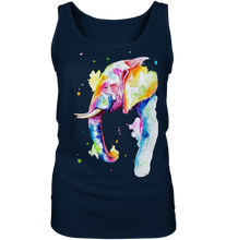 Lade das Bild in den Galerie-Viewer, Bunter Elefant - Ladies Tank-Top
