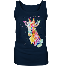 Lade das Bild in den Galerie-Viewer, Bunte Giraffe - Ladies Tank-Top
