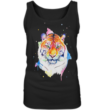 Lade das Bild in den Galerie-Viewer, Bunter Tiger - Ladies Tank-Top
