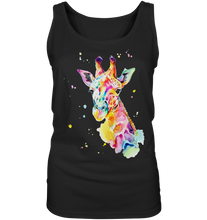 Lade das Bild in den Galerie-Viewer, Bunte Giraffe - Ladies Tank-Top
