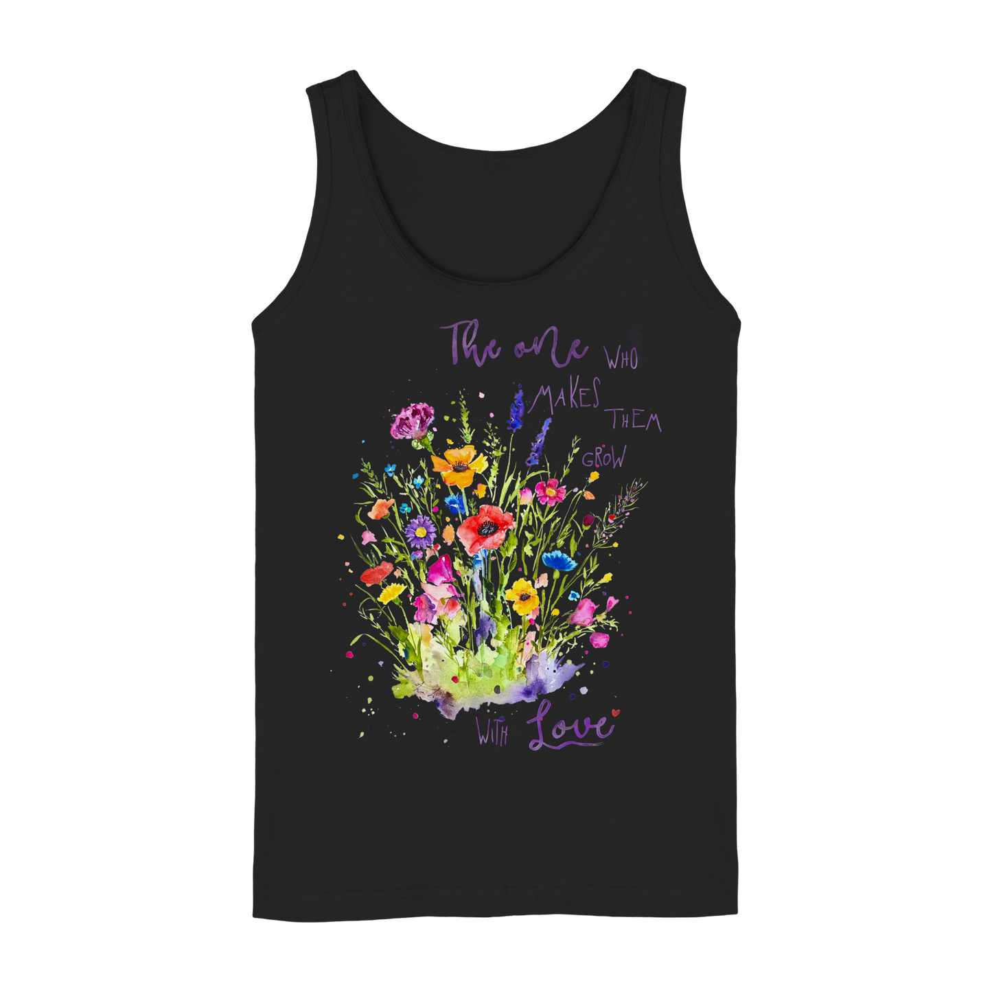 Muttertagsgeschenk - Blumen mit  Spruch - Ladies Tank-Top