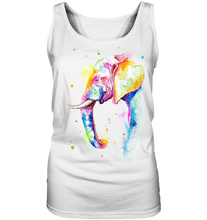 Lade das Bild in den Galerie-Viewer, Bunter Elefant - Ladies Tank-Top
