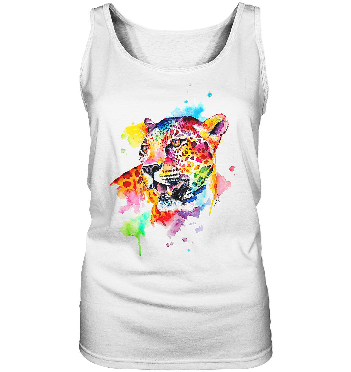 Bunter Leopard  - Ladies Tank-Top