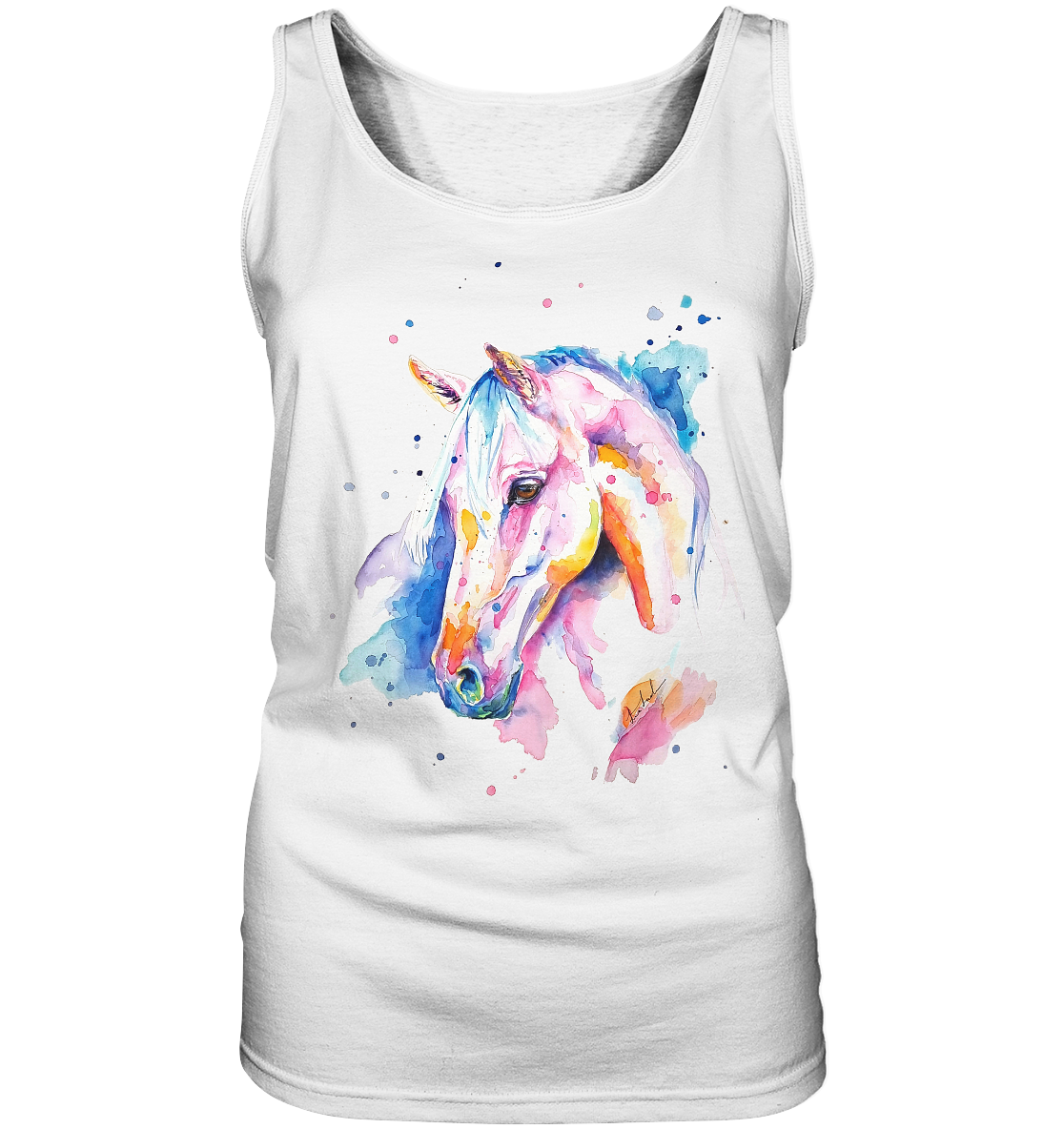 Buntes Pferd - Ladies Tank-Top