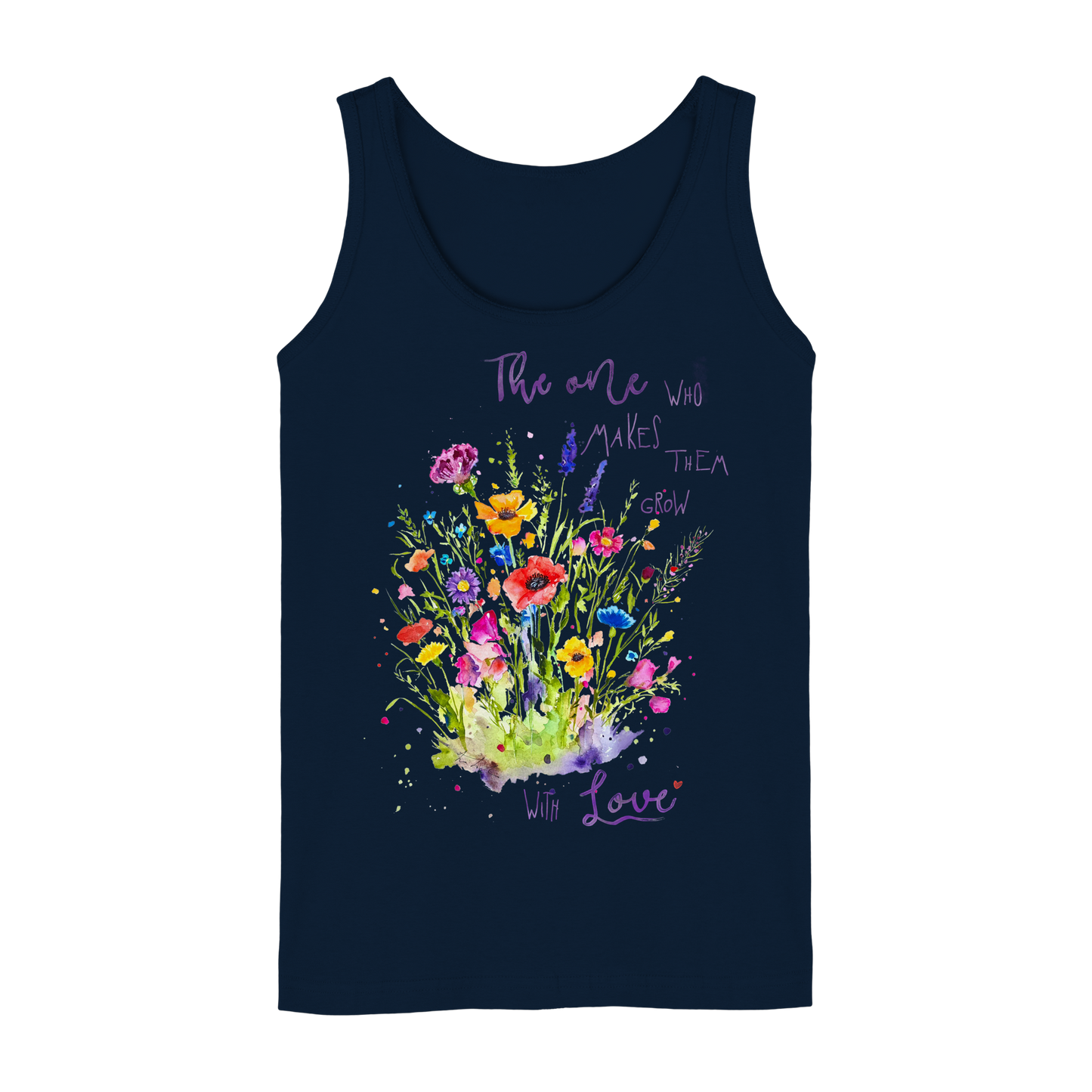 Muttertagsgeschenk - Blumen mit  Spruch - Ladies Tank-Top