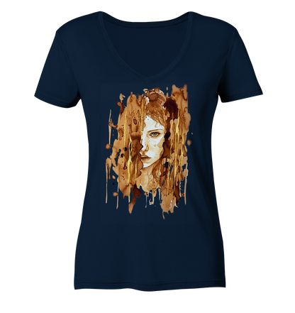Fighter  - Ladies V-Neck Shirt