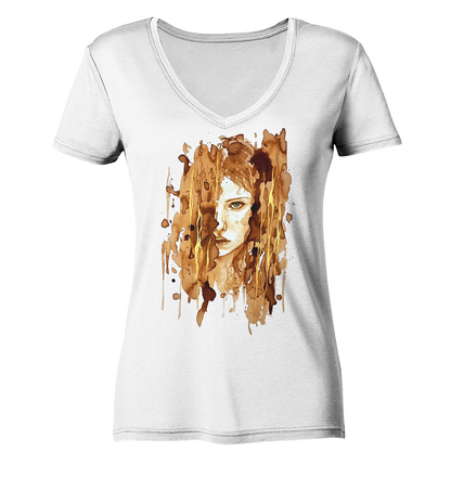Fighter  - Ladies V-Neck Shirt
