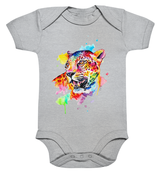 Bunter Leopard  - Organic Baby Bodysuite