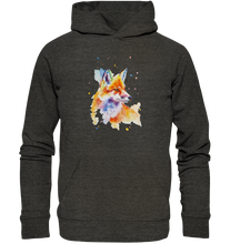 Lade das Bild in den Galerie-Viewer, Bunter Fuchs - Organic Basic Hoodie
