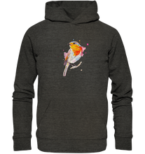 Lade das Bild in den Galerie-Viewer, Buntes Rotkehlchen - Organic Basic Hoodie
