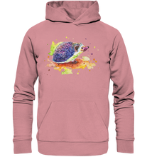 Lade das Bild in den Galerie-Viewer, Buntes Flamingo - Organic Basic Hoodie
