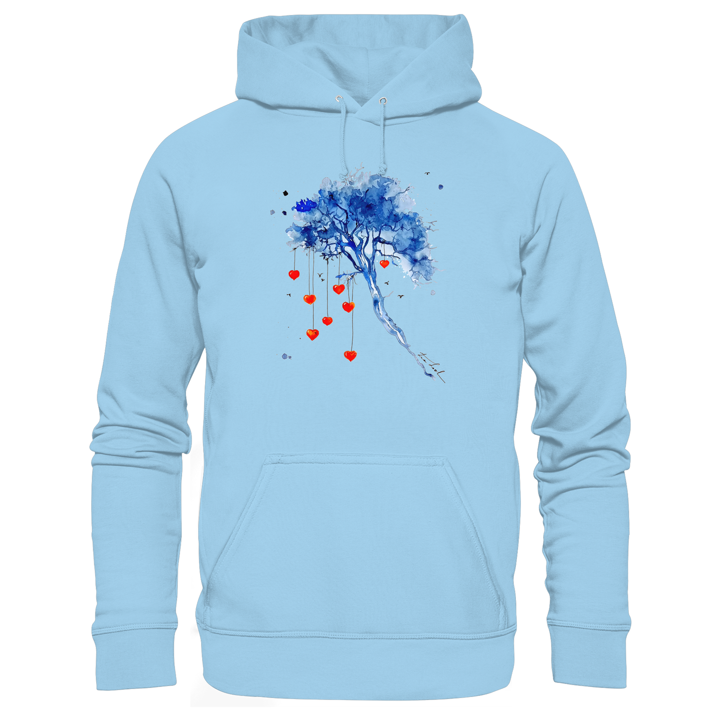 Baum der Liebe - Organic Basic Hoodie