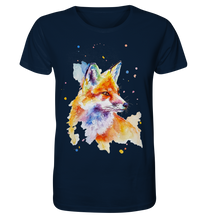 Lade das Bild in den Galerie-Viewer, Bunter Fuchs - Organic Basic Shirt
