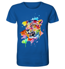 Lade das Bild in den Galerie-Viewer, Bunter Leopard  - Organic Basic Shirt
