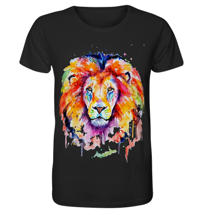 Bunter Löwe - Organic Basic Shirt