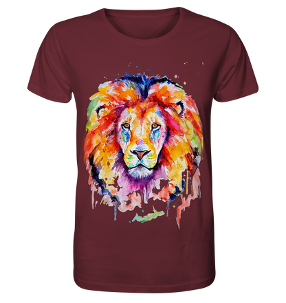 Bunter Löwe - Organic Basic Shirt