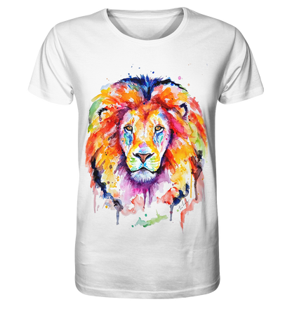 Bunter Löwe - Organic Basic Shirt