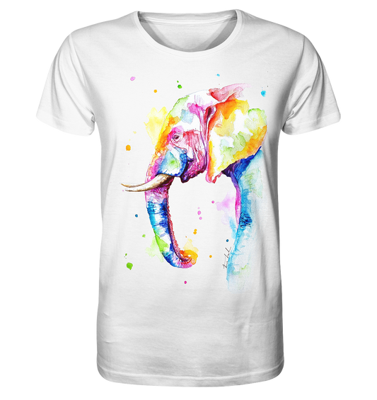 Bunter Elefant - Organic Basic Shirt