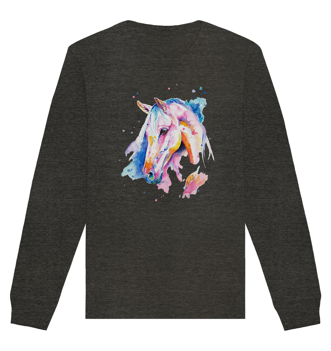 Buntes Pferd - Organic Basic Unisex Sweatshirt