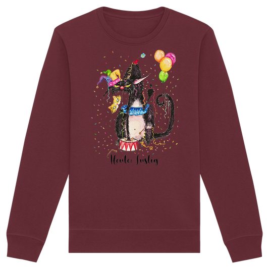 Lustige F*U-Cat  - Organic Basic Unisex Sweatshirt