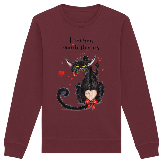Feministische Valentins - F**U-Cat  - Organic Basic Unisex Sweatshirt
