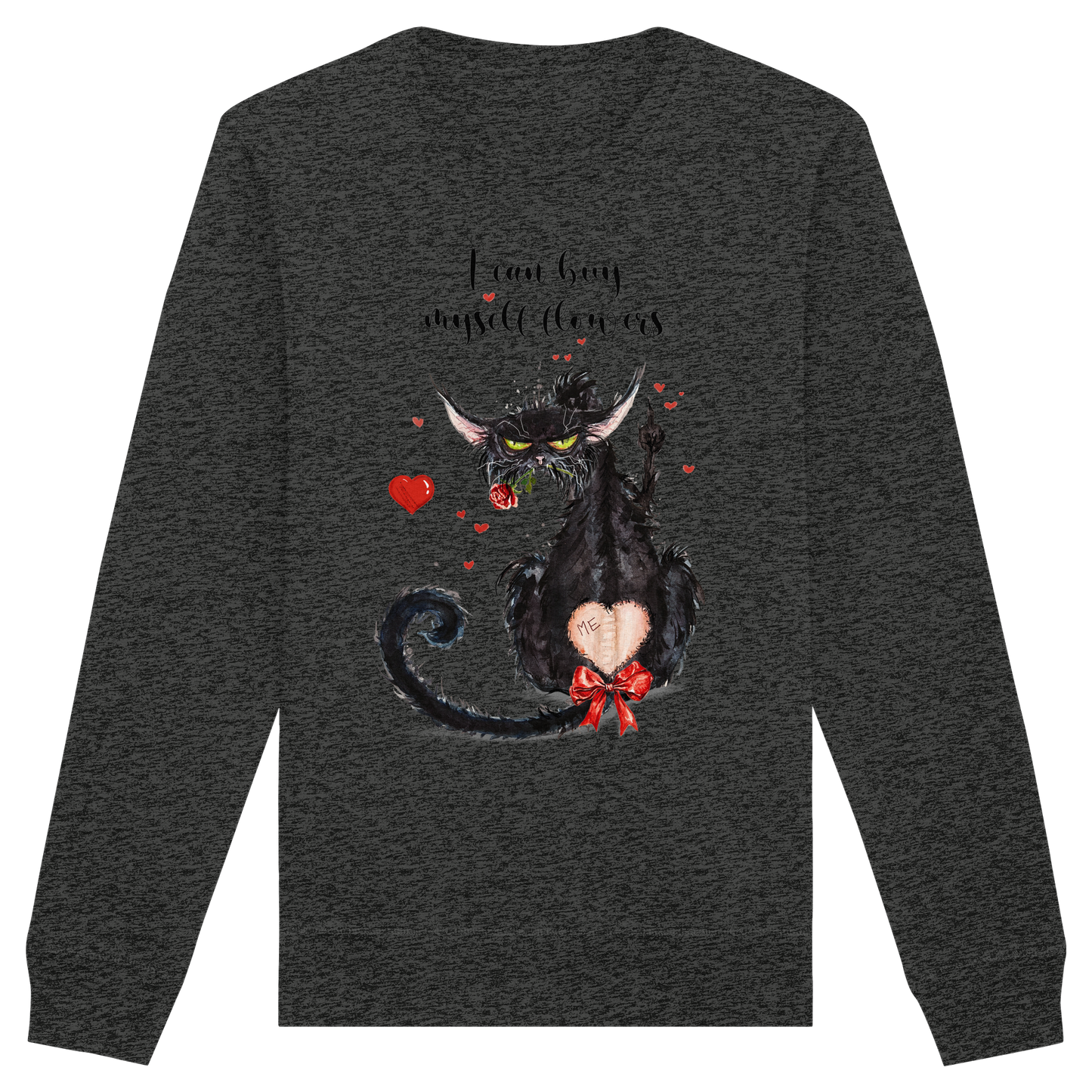 Feministische Valentins - F**U-Cat  - Organic Basic Unisex Sweatshirt