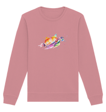 Lade das Bild in den Galerie-Viewer, Bunte Meeresschildkröte - Organic Basic Unisex Sweatshirt
