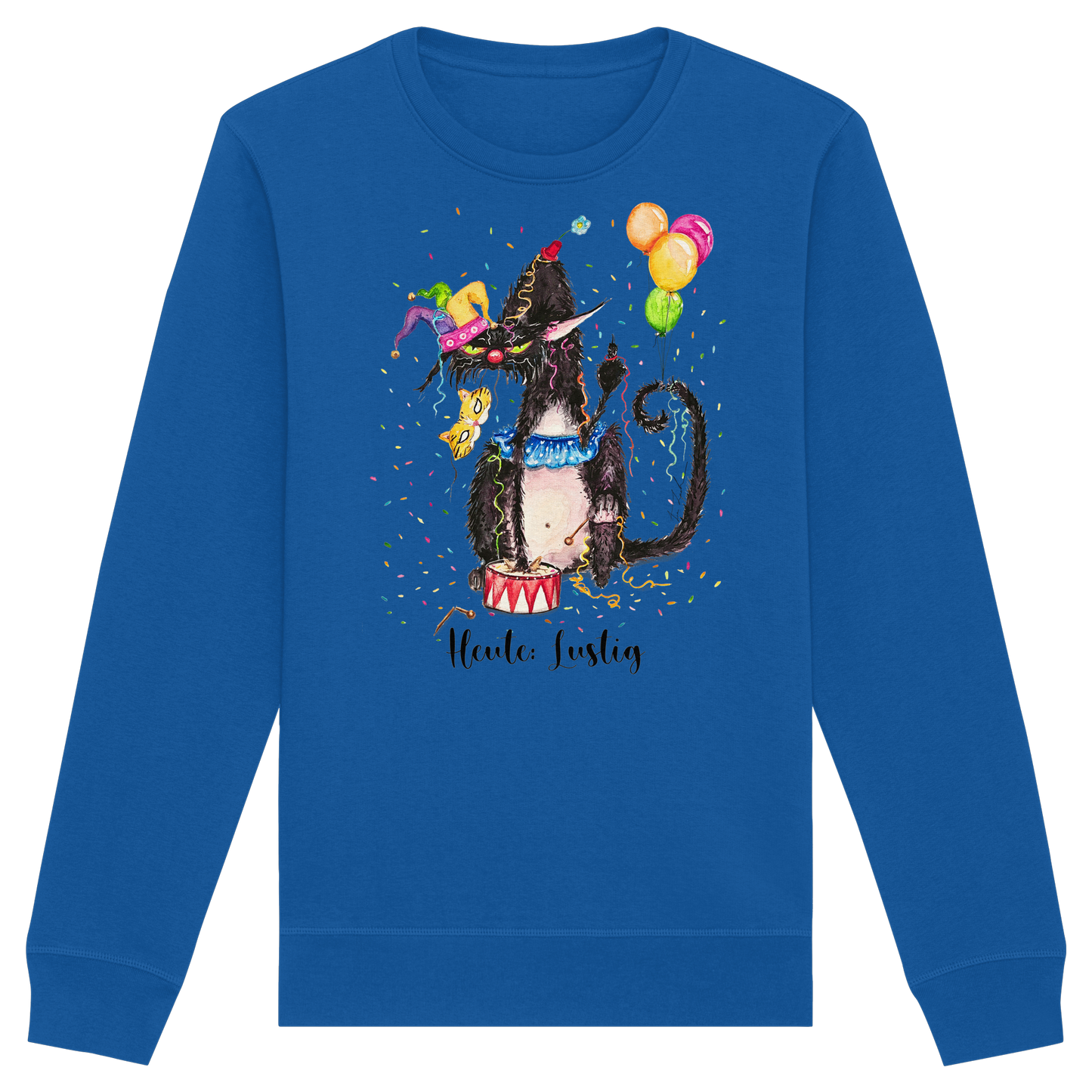 Lustige F*U-Cat  - Organic Basic Unisex Sweatshirt