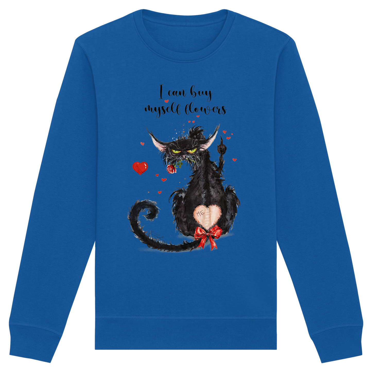 Feministische Valentins - F**U-Cat  - Organic Basic Unisex Sweatshirt