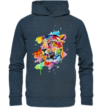 Lade das Bild in den Galerie-Viewer, Bunter Leopard  - Organic Fashion Hoodie
