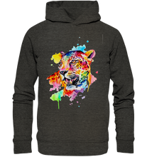 Lade das Bild in den Galerie-Viewer, Bunter Leopard  - Organic Fashion Hoodie
