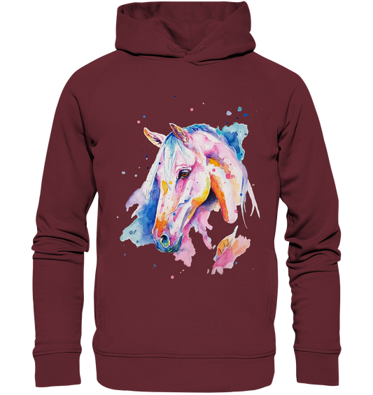 Buntes Pferd - Organic Fashion Hoodie