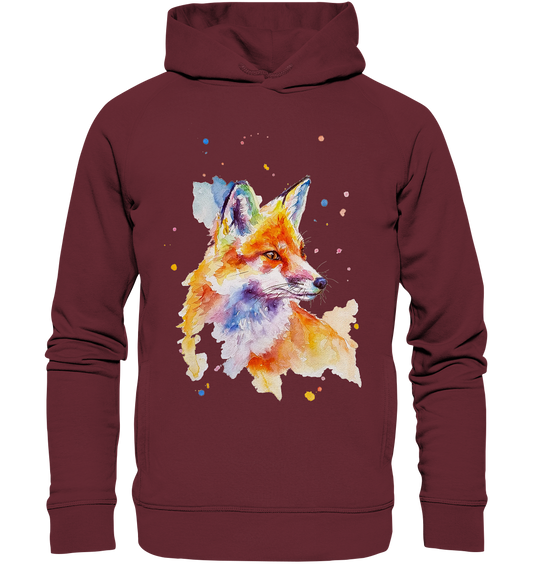 Bunter Fuchs - Organic Fashion Hoodie