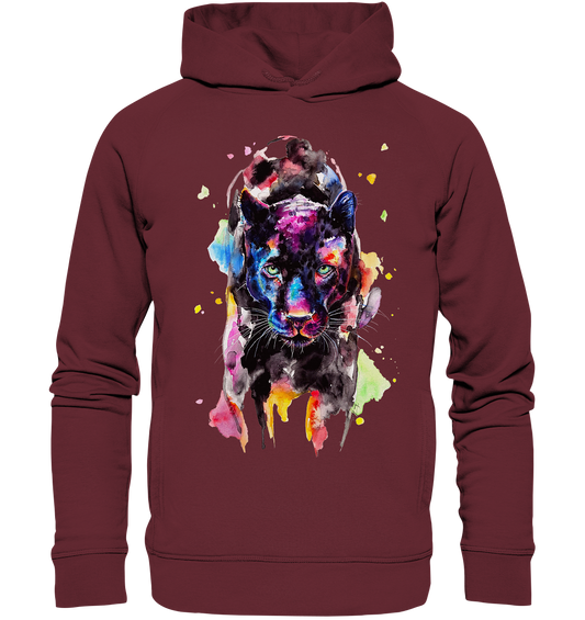 Schwarzer Panther - Organic Fashion Hoodie