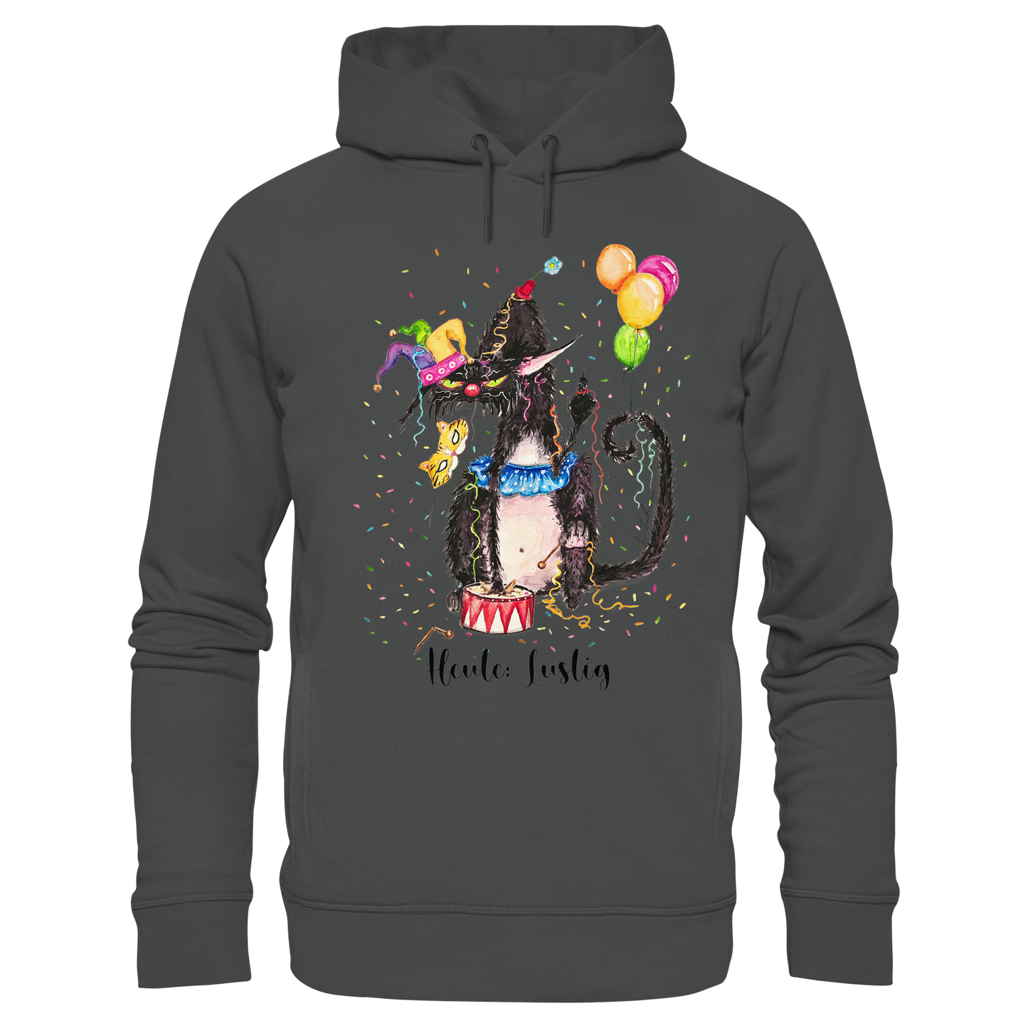Lustige F*U-Cat  - Organic Fashion Hoodie