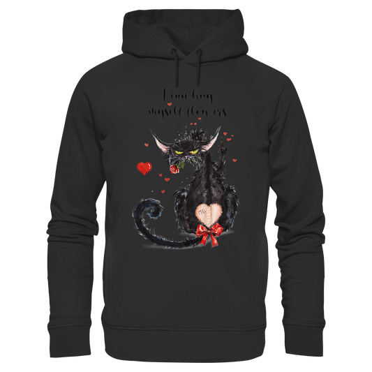 Feministische Valentins - F**U-Cat  - Organic Fashion Hoodie
