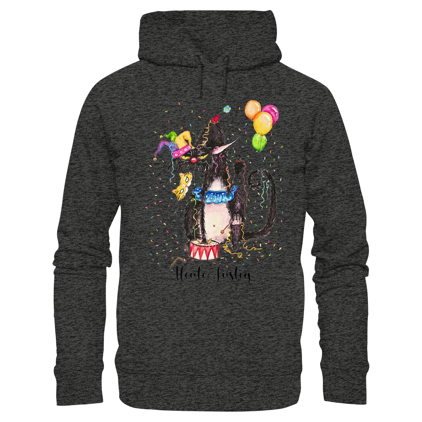 Lustige F*U-Cat  - Organic Fashion Hoodie