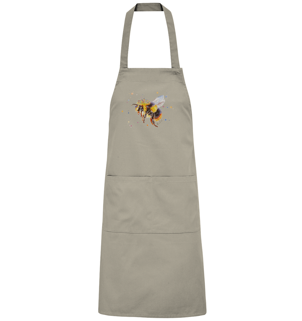 Blumenbiene - Organic Grillschürze