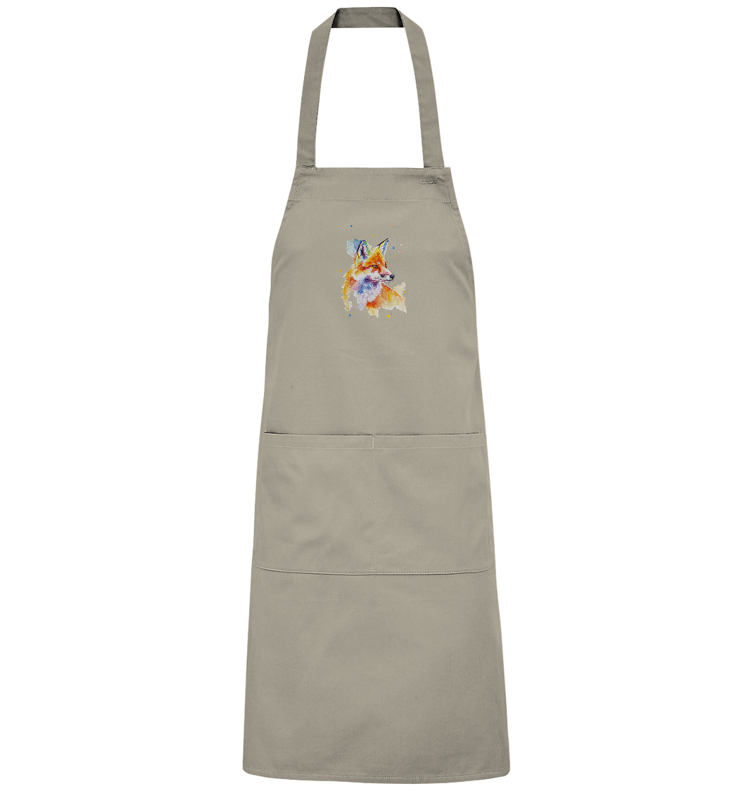 Bunter Fuchs - Organic Grillschürze