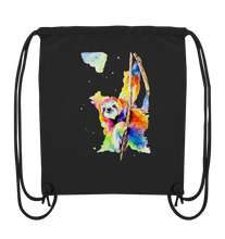 Lade das Bild in den Galerie-Viewer, Buntes Faultier - Organic Gym-Bag
