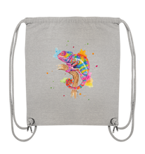Lade das Bild in den Galerie-Viewer, Buntes Chamäleon  - Organic Gym-Bag
