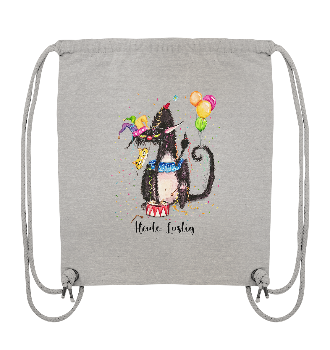 Lustige F*U-Cat  - Organic Gym-Bag