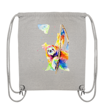 Lade das Bild in den Galerie-Viewer, Buntes Faultier - Organic Gym-Bag

