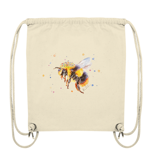 Blumenbiene - Organic Gym-Bag