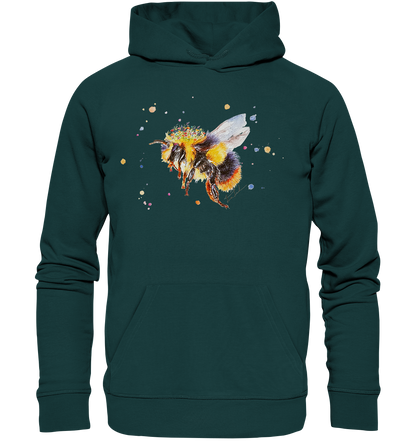 Blumenbiene - Organic Hoodie