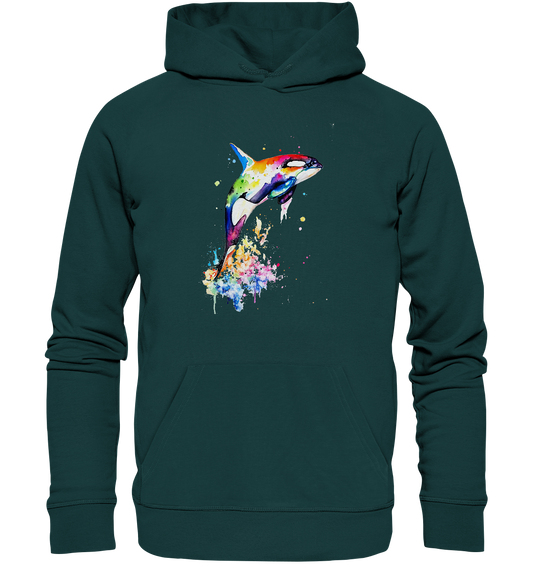 Bunter Orka - Organic Hoodie