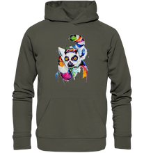 Lade das Bild in den Galerie-Viewer, Bunter Katta - Organic Hoodie
