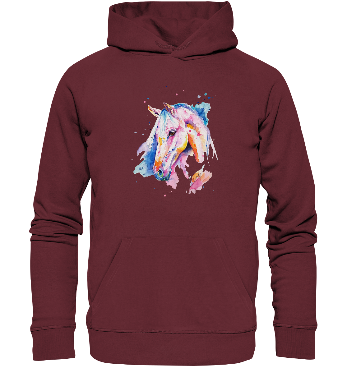 Buntes Pferd - Organic Hoodie