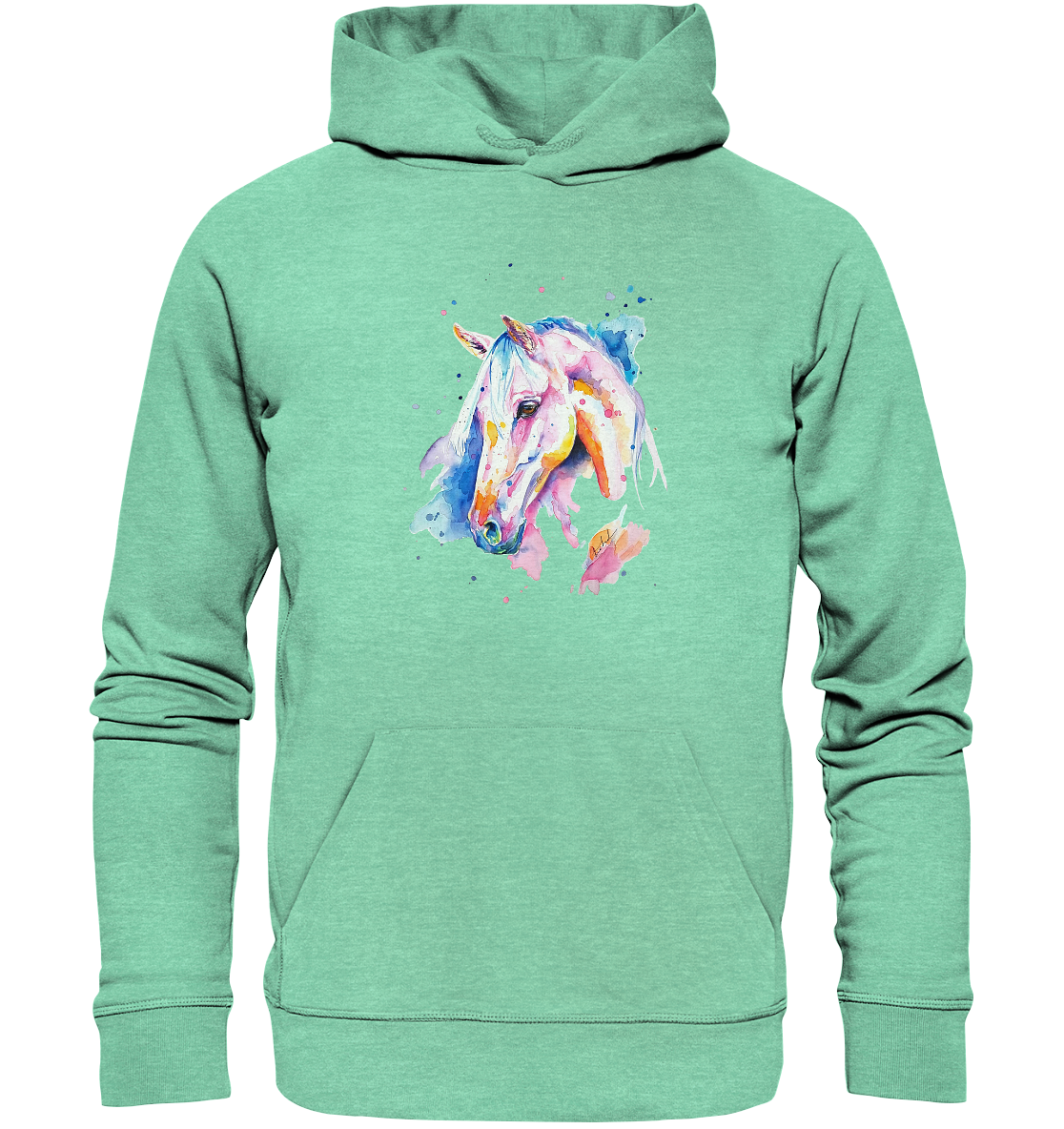 Buntes Pferd - Organic Hoodie